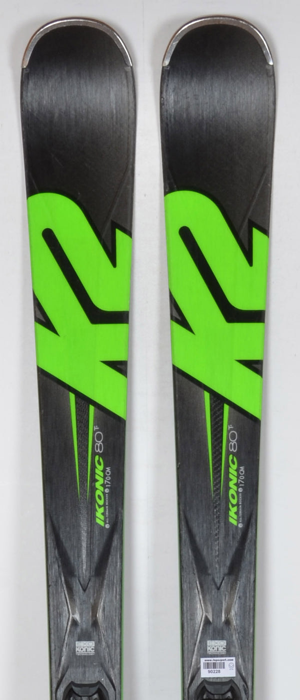 k2 2018 ikonic ski tips K2 iKONIC 80 Ti - skis d'occasion