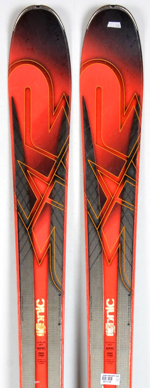 K2 iKONIC 85 Ti - skis d'occasion