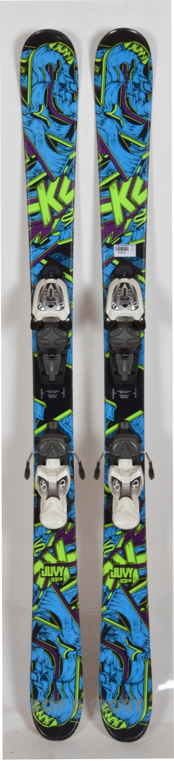 K2 JUVY blue - skis d'occasion Junior