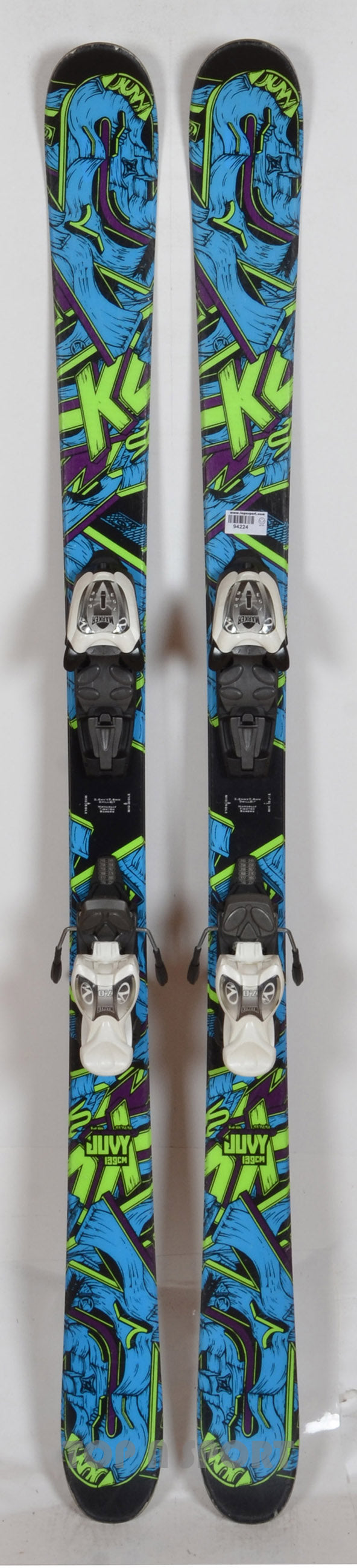 K2 JUVY blue - skis d'occasion Junior