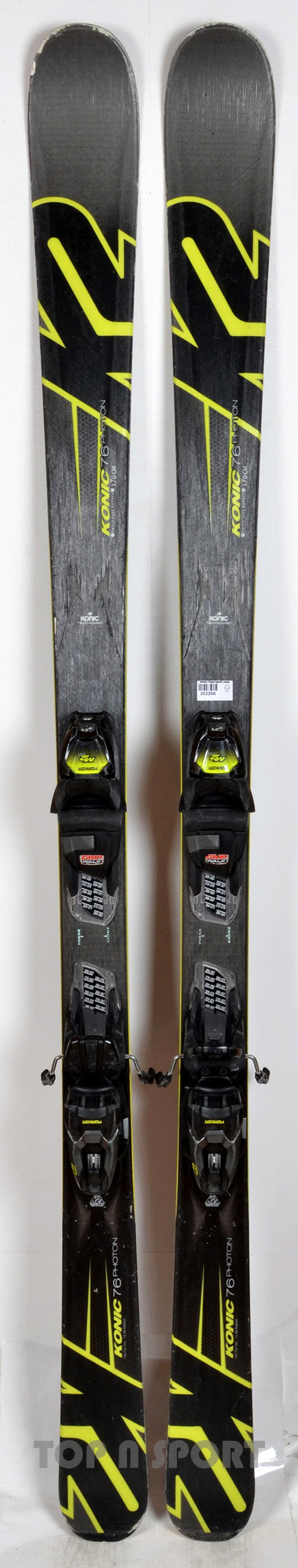 K2 KONIC 76 PHOTON - skis d'occasion