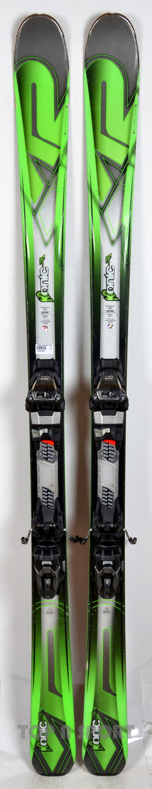 K2 KONIC 78 TI - skis d'occasion