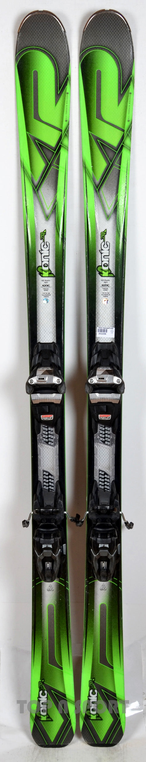 K2 KONIC 78 TI - skis d'occasion