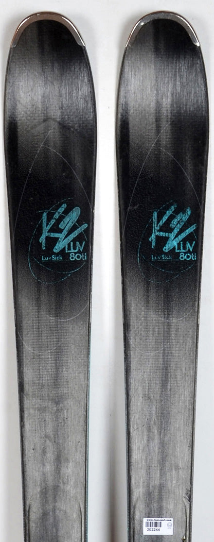 K2 LUV SICK 80 Ti - skis d'occasion Femme