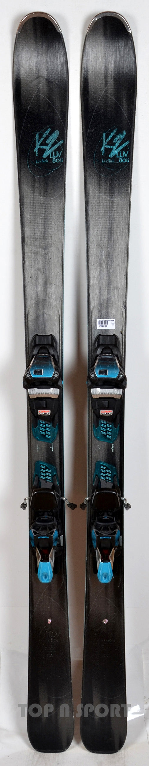 K2 LUV SICK 80 Ti - skis d'occasion Femme