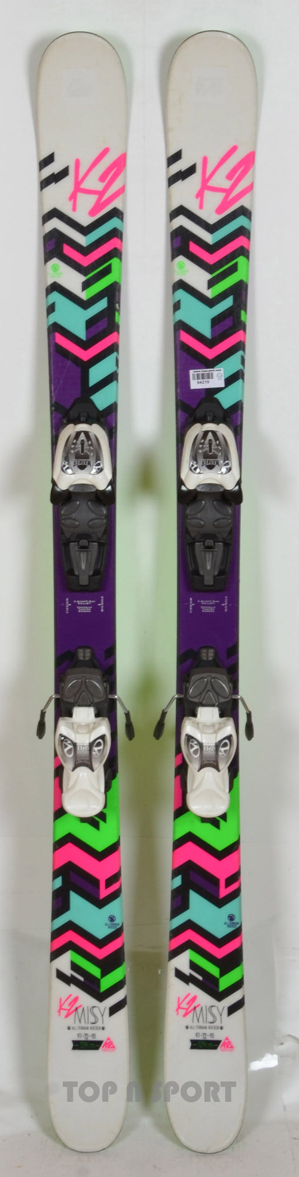 K2 MISSY white - skis d'occasion Junior