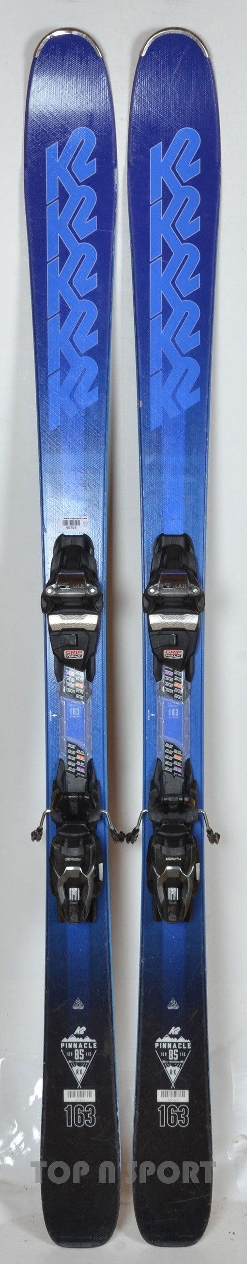 K2 PINNACLE 85 R - skis d'occasion