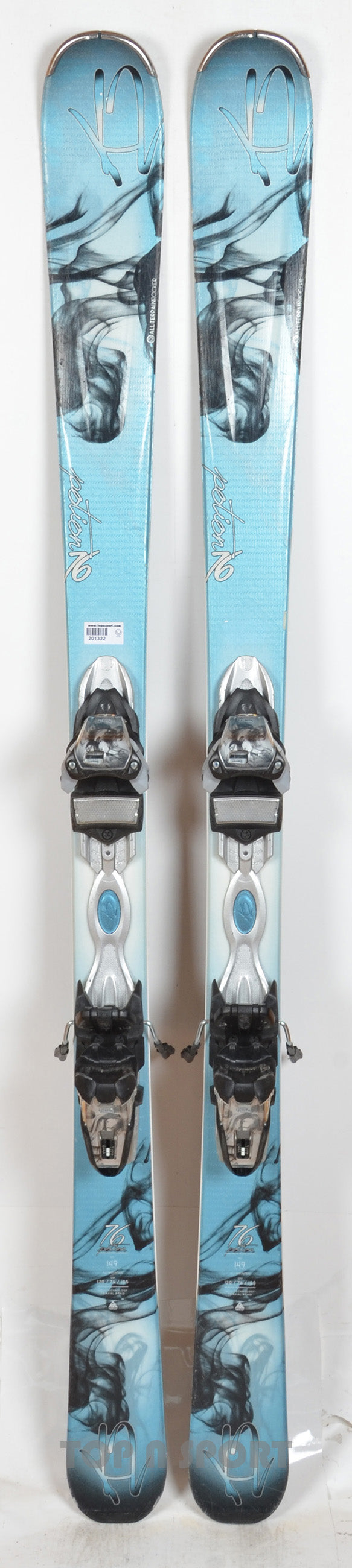 K2 POTION 76 - skis d'occasion Femme