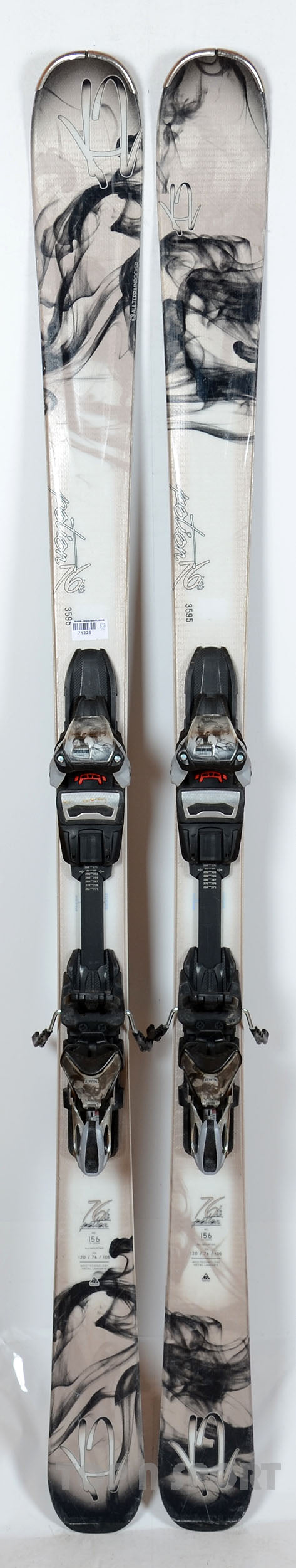 K2 POTION 76 Ti - skis d'occasion Femme