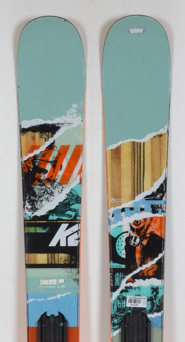 K2 SHREDITOR 100 Jr - skis d'occasion Junior