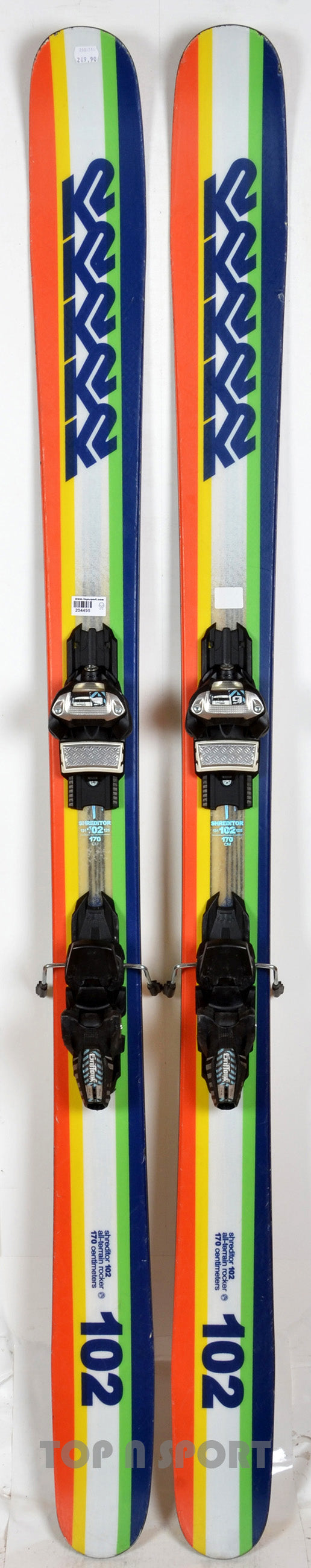 K2 SHREDITOR 102 - skis d'occasion