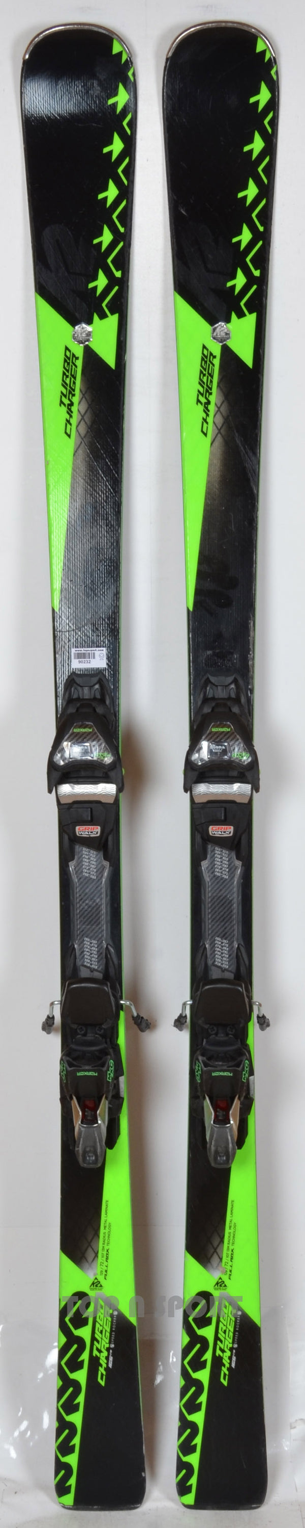 K2 TURBO CHARGER 2019 - skis d'occasion