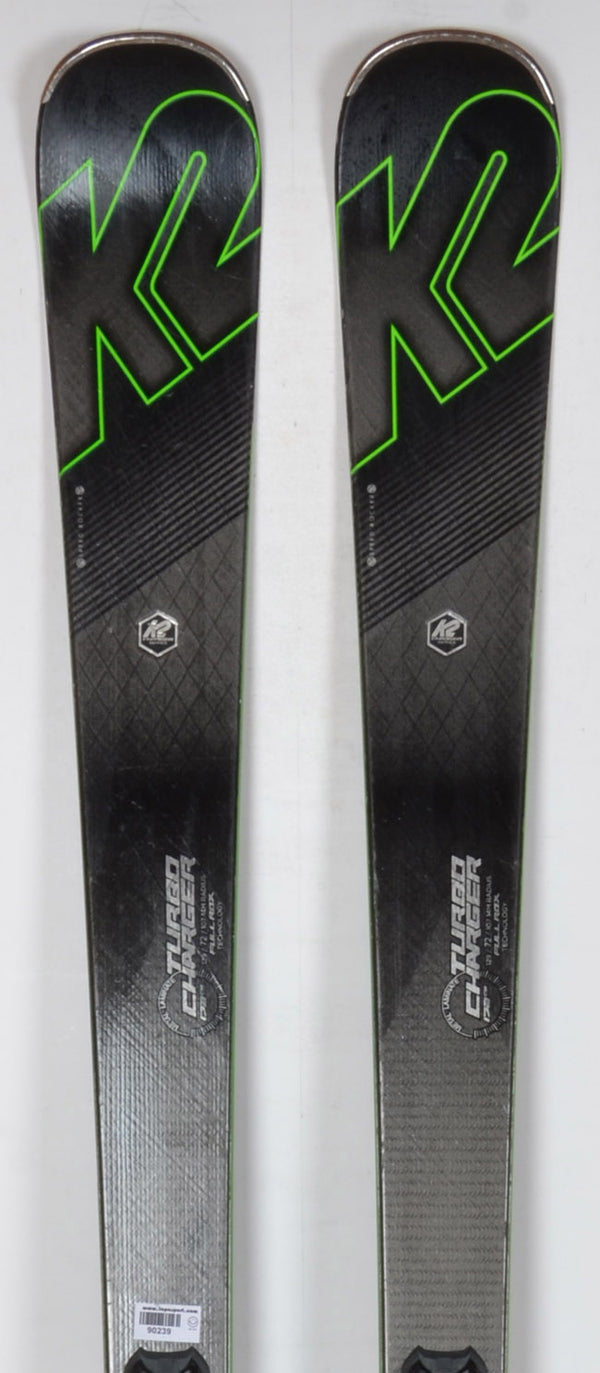 K2 TURBO CHARGER black - skis d'occasion