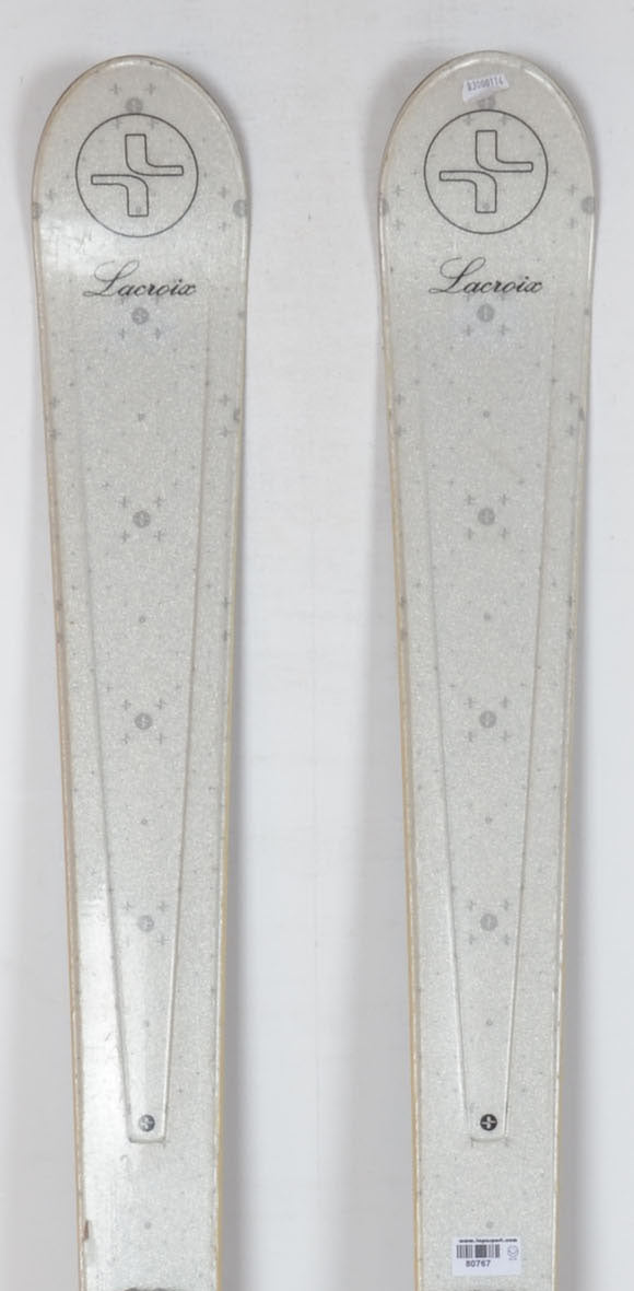 Lacroix PEARL white - skis d'occasion Femme