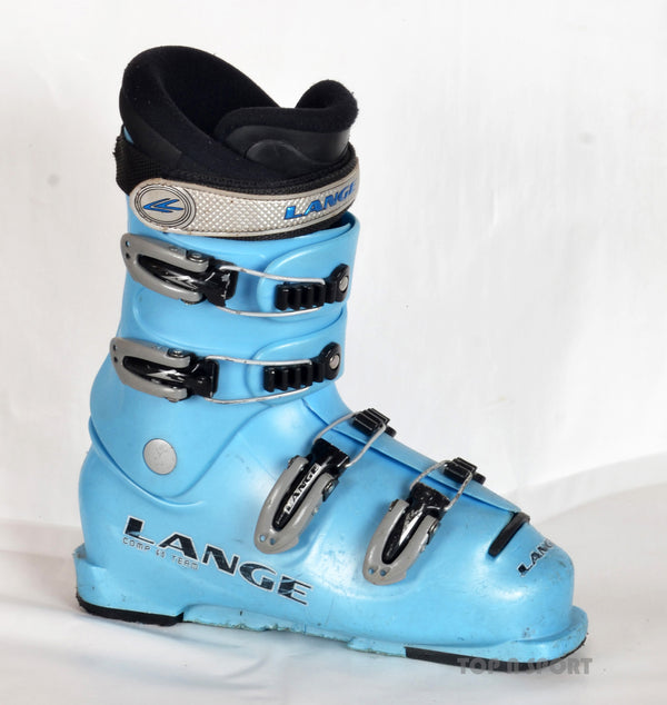 Lange COMP 60 T Blue - chaussures de ski d'occasion  Junior