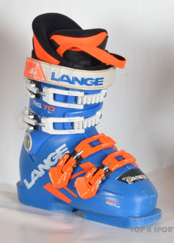 Lange RS 70 SC Power Blue - chaussures de ski d'occasion  Junior