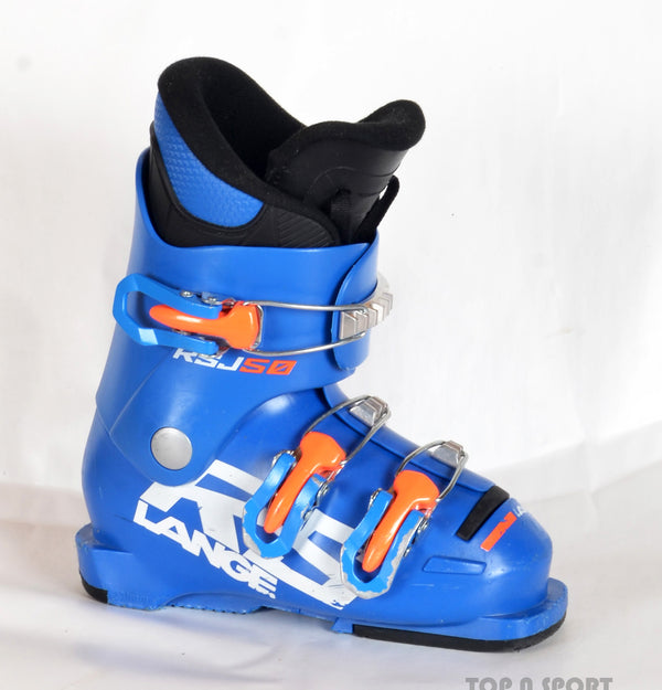 Lange RSJ 50 blue 2020 - chaussures de ski d'occasion  Junior