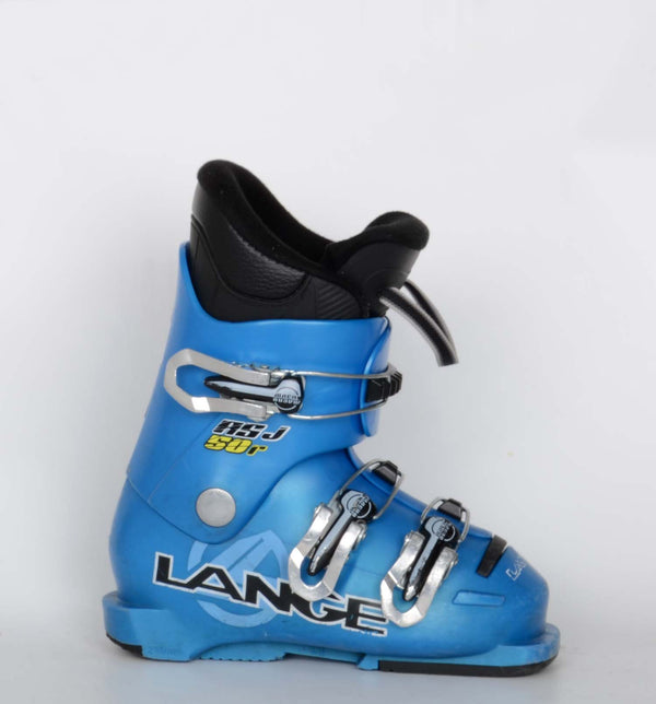 Lange RSJ 50 R blue - Chaussures de ski d'occasion Junior