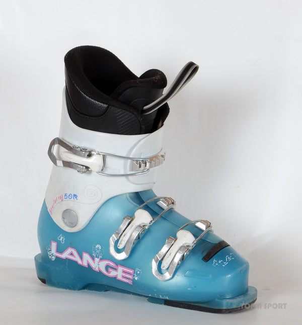 Lange STARLETT RSJ 50R blue - chaussures de ski d'occasion  Junior