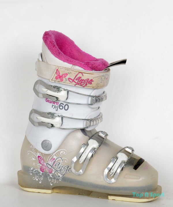 Lange STARLETT RSJ 60 grey  - chaussures de ski d'occasion  Junior