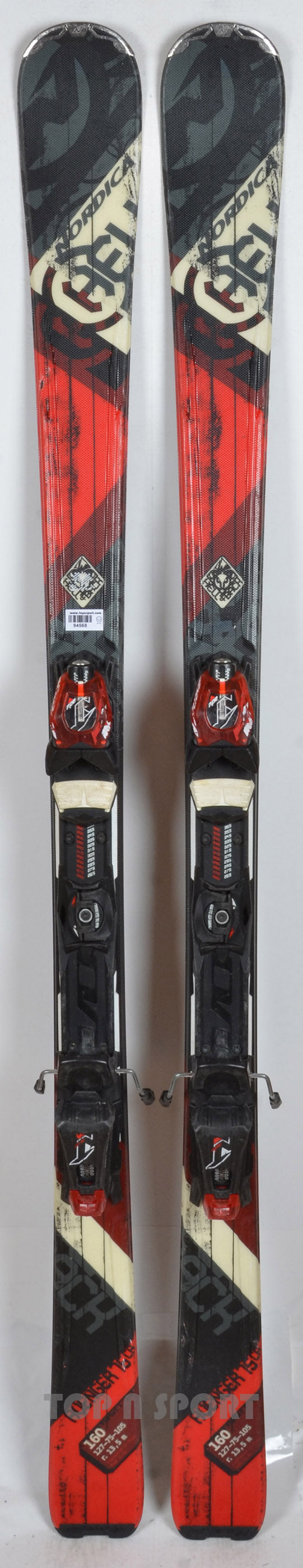 Nordica AVENGER 75 CA Red - skis d'occasion