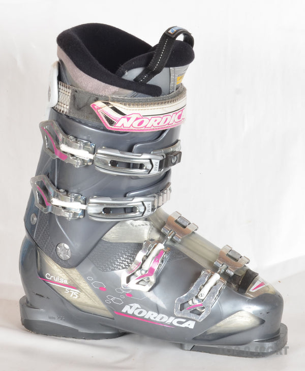 Nordica CRUISE S 75W Grey - chaussures de ski d'occasion Femme