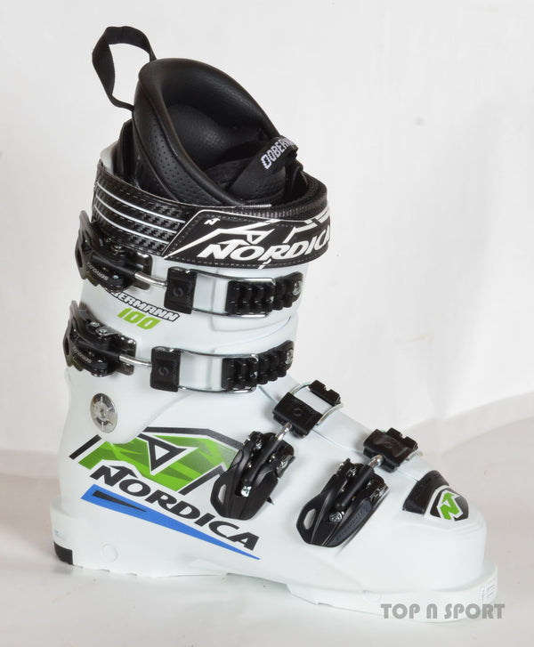 Nordica DOBERMANN 100 JR white - Chaussures de ski Junior - Neuf déstockage