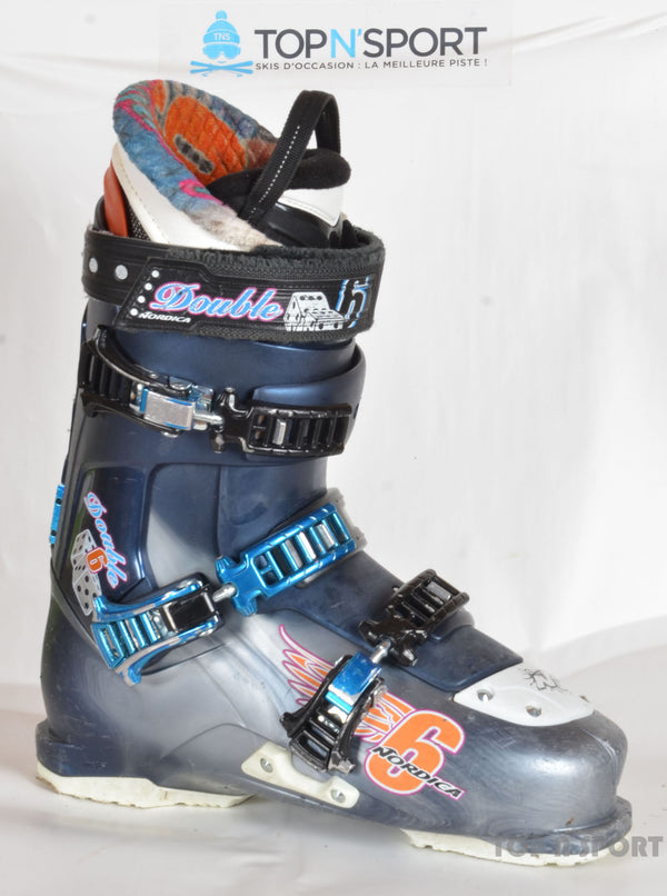 Nordica DOUBLE SIX blue - chaussures de ski d'occasion