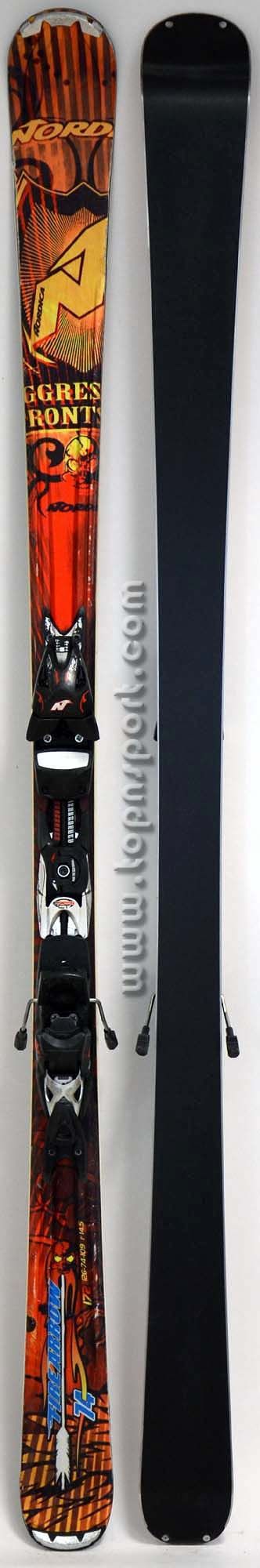 Nordica Fire Arrow 74 - skis d'occasion