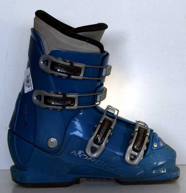 Nordica GP TJ blue - Chaussures de skis Junior d'occasion