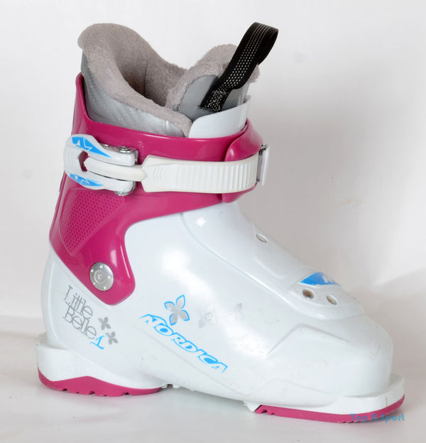 Nordica Little Belle 1 - Chaussures de ski d'occasion Junior
