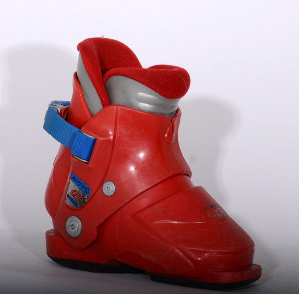 Nordica N 0.1 red - Chaussures de ski d'occasion Junior