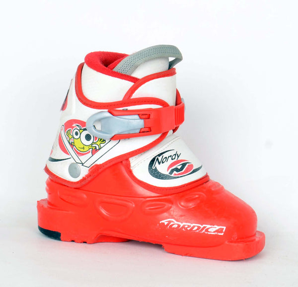 Nordica NORDY BOY RED - chaussures de ski d'occasion  Junior