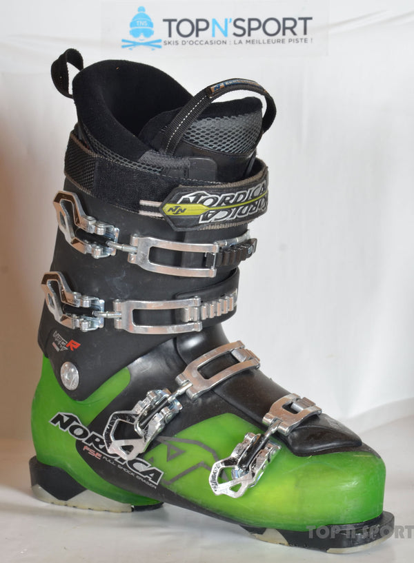 Nordica NRGY 100 R green - chaussures de ski d'occasion