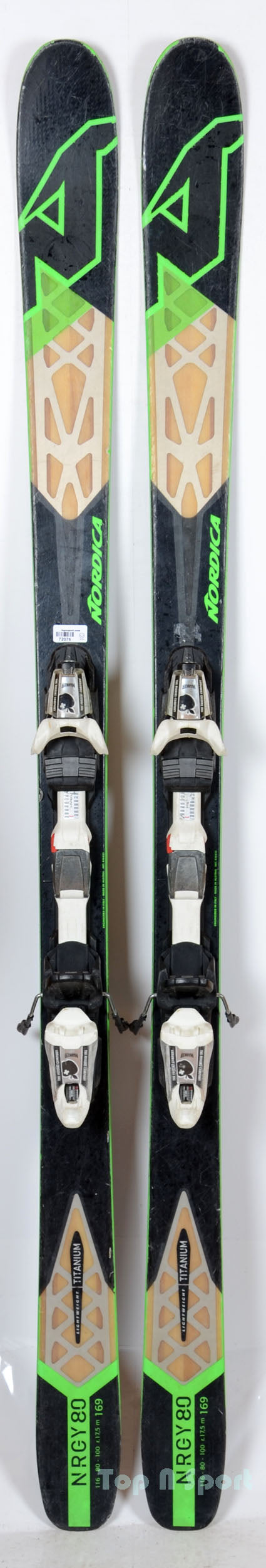 Nordica NRGY 80 - skis d'occasion