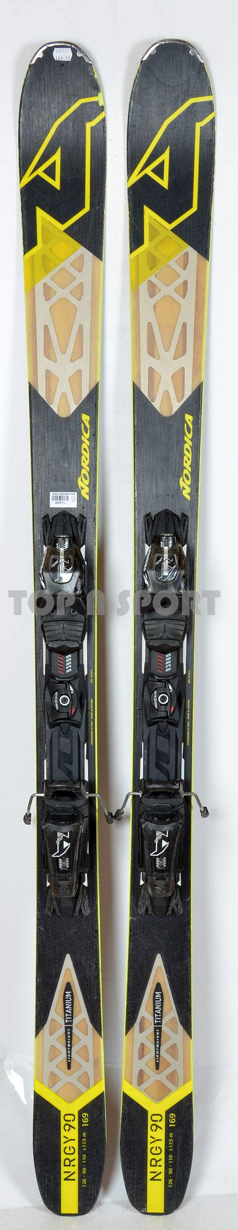 Nordica NRGY 90 - skis d'occasion
