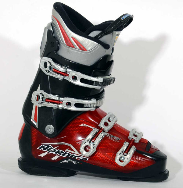 Nordica SPORTMACHINE 90 NFS black/red - Chaussures de ski d'occasion