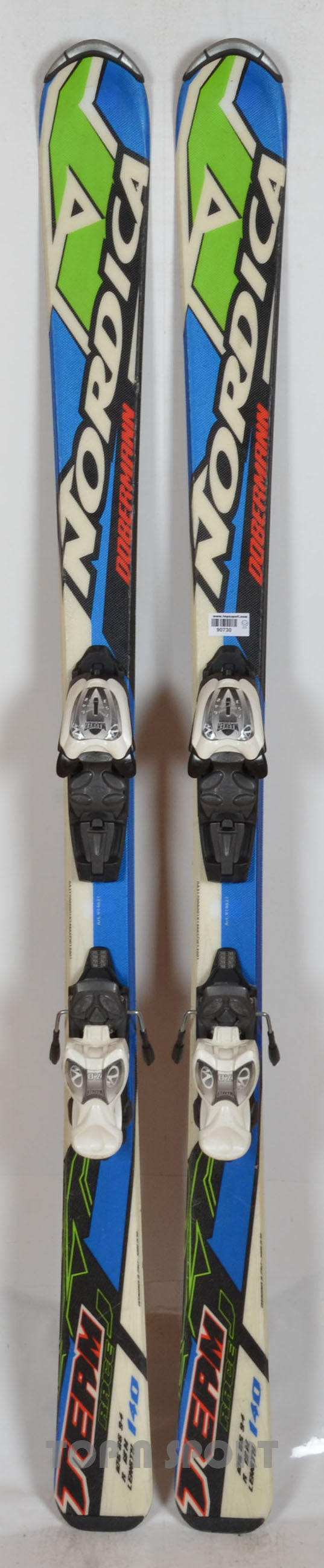 Nordica TEAM J RACE Fastrak - skis d'occasion Junior