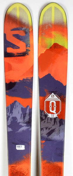 2016 salomon all mountain skis QST 100 Iceberg Green 2026 180 and layup have all been reworked to add precision and stability while keeping the ski approachable for a wide range of skier types Salomon MTN Lab 115 Ski