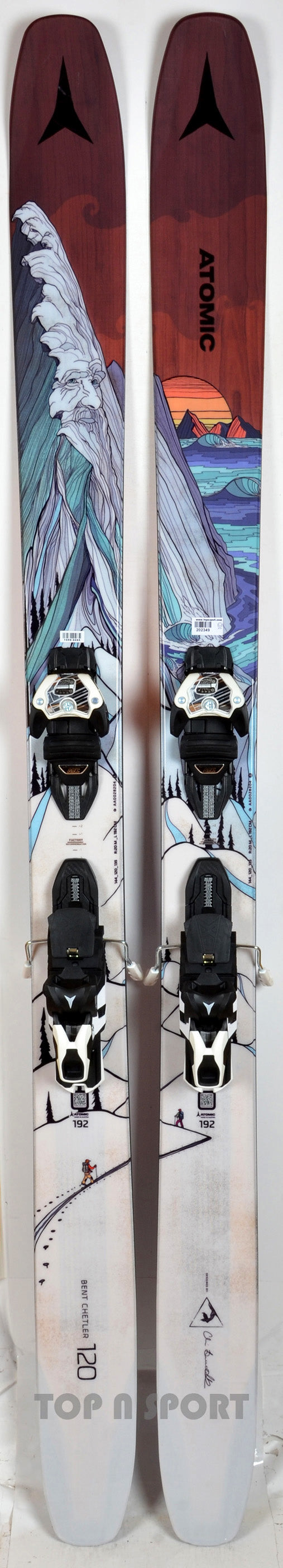 Pack neuf skis Atomic BENT CHETLER 120 + WARDEN 13 - neuf déstockage