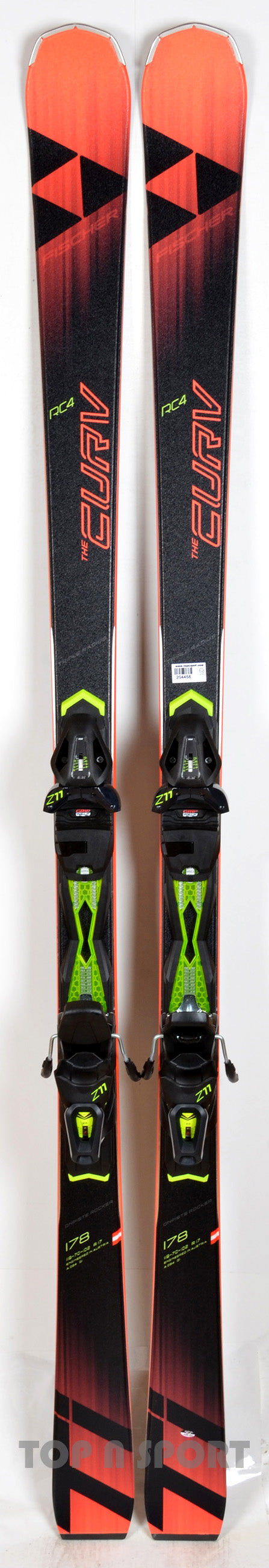 Pack neuf skis Fischer RC4 THE CURV TI avec fixations - neuf déstockage