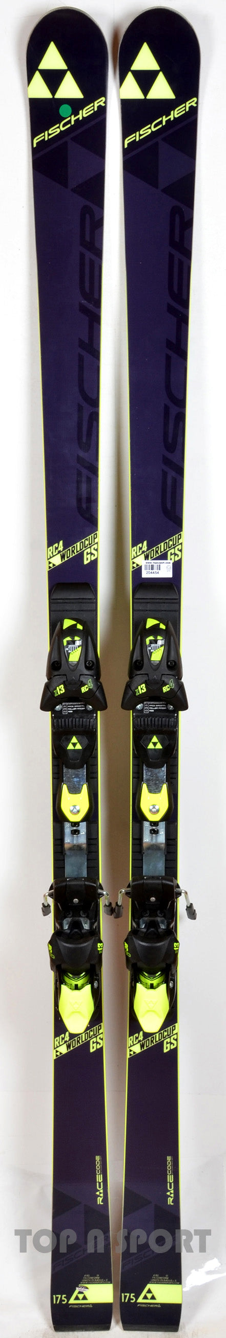 Pack neuf skis Fischer RC4 WORLDCUP GS FIS NORM avec fixations - neuf déstockage