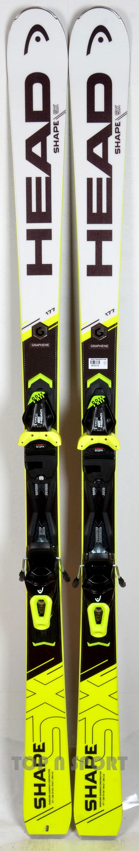 Pack neuf skis Head SHAPE SX avec fixations - neuf déstockage