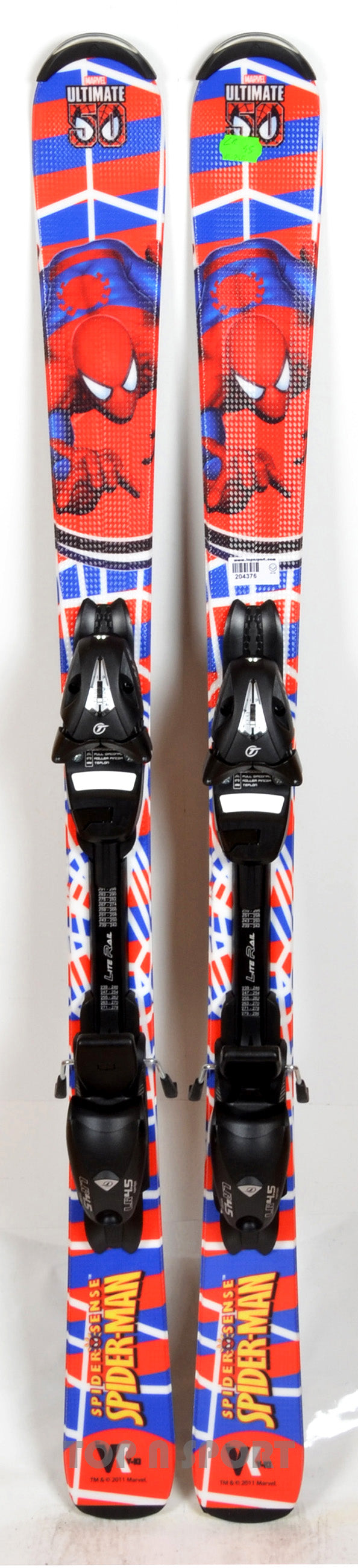 Pack neuf skis Head ULTIMATE 50 SPIDER-MAN avec fixations - neuf déstockage