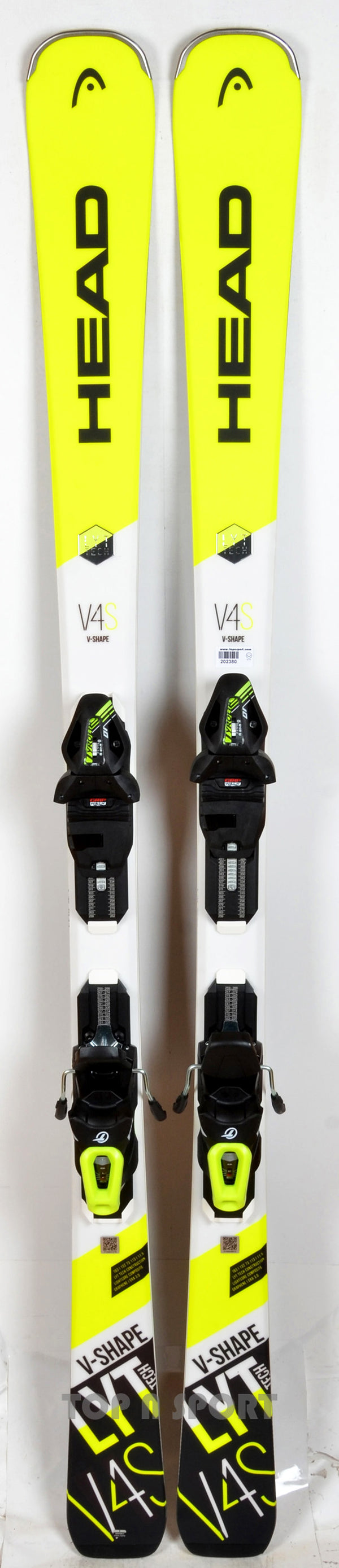 Pack neuf skis Head V Shape V4 S LYT avec fixations - neuf déstockage