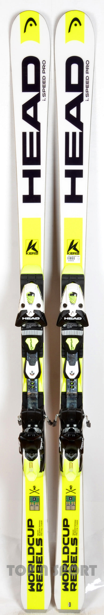 Pack neuf skis Head WORLDCUP REBELS I.SPEED PRO avec fixations - neuf déstockage