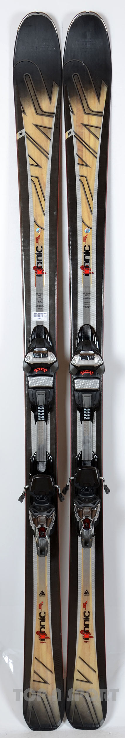 2016 k2 ikonic 85 ti skis Pack neuf skis K2 iKONIC 85 Ti avec fixations - neuf déstockage