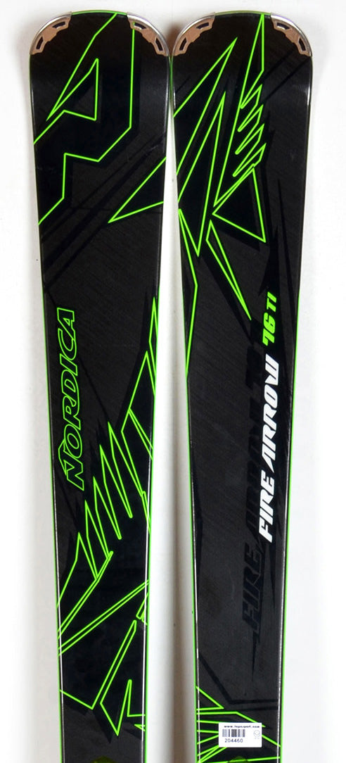 Pack neuf skis Nordica FIRE ARROW 76 Ti black avec fixations - neuf déstockage