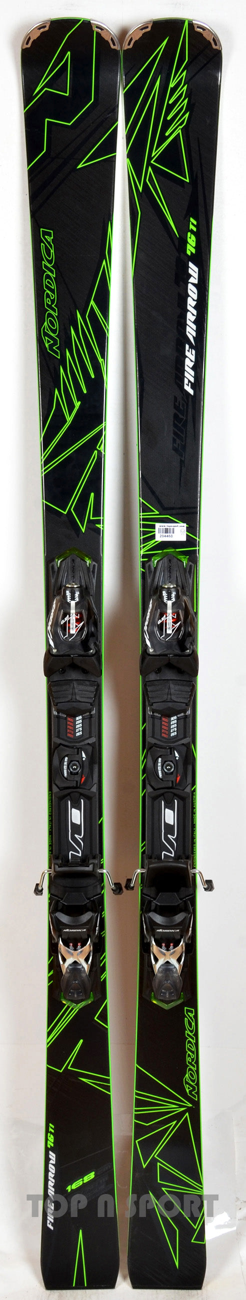 Pack neuf skis Nordica FIRE ARROW 76 Ti black avec fixations - neuf déstockage
