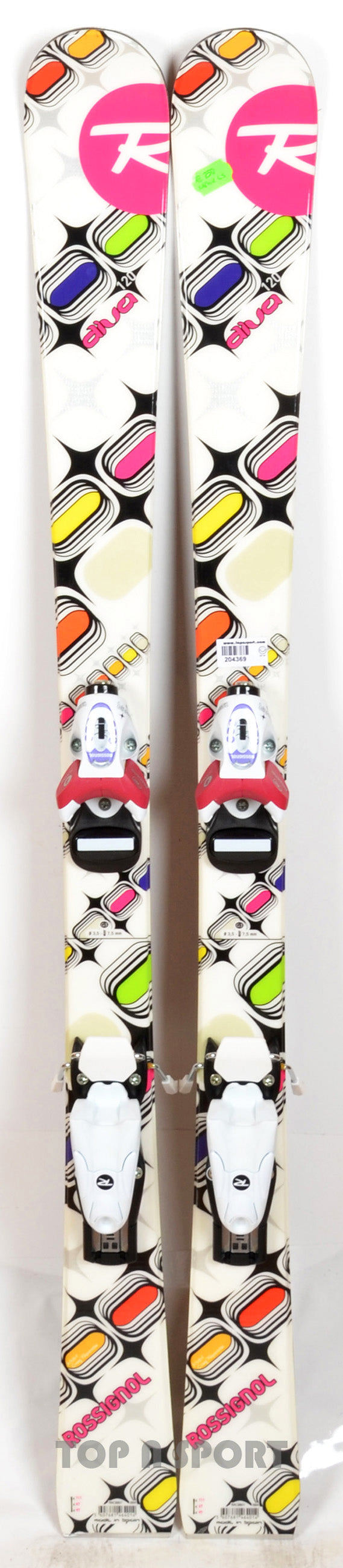 Pack neuf skis Rossignol DIVA avec fixations - neuf déstockage